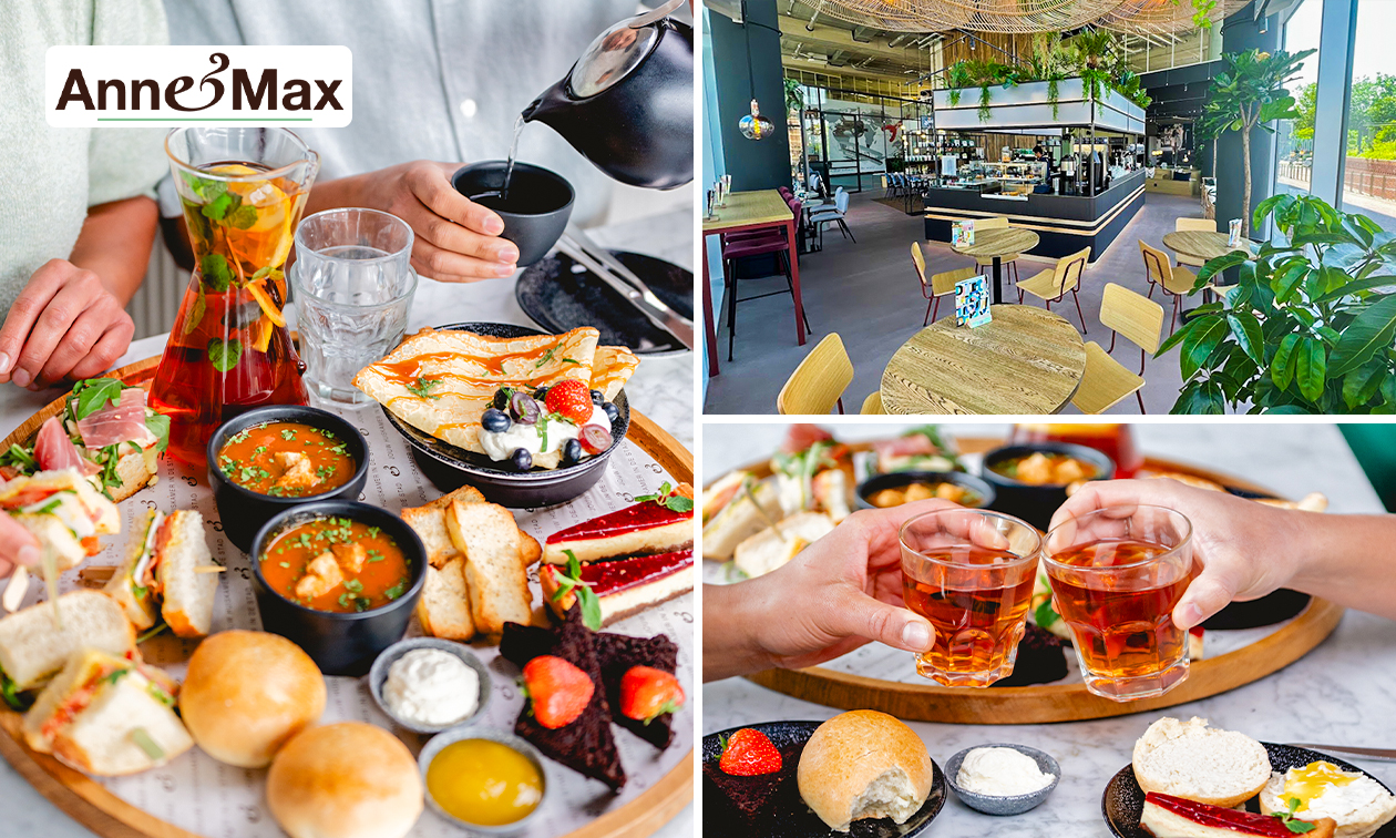 High tea incl. onbeperkt thee bij Anne&Max in hartje Delft