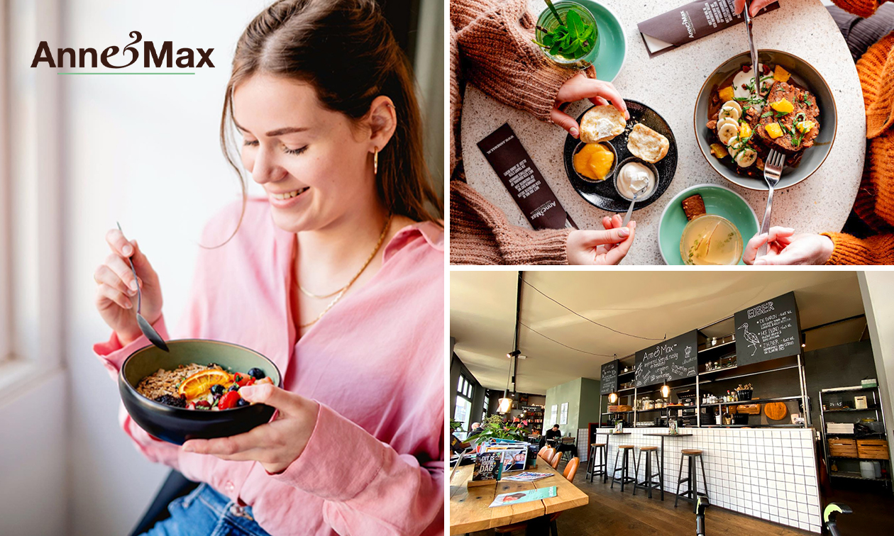 Ontbijt, lunchplank of borrelplank met bier of wijn bij Anne&Max in Den Haag