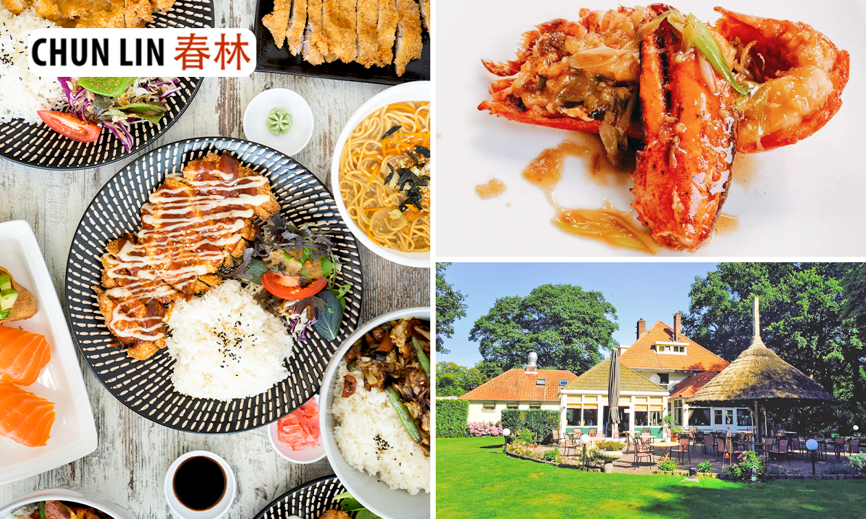 4-gangen keuzediner bij Aziatisch Restaurant Chun Lin