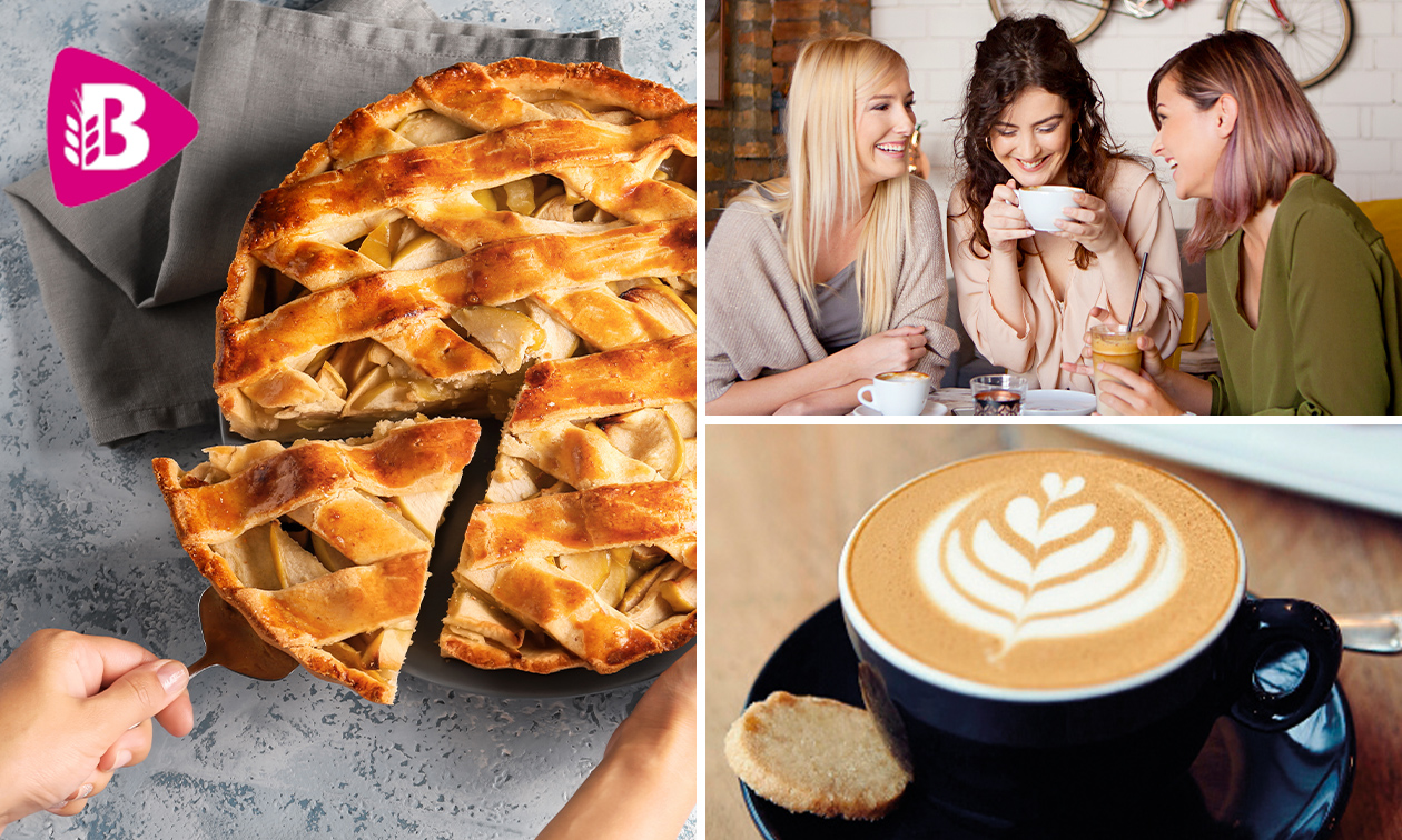 Warme drank + gebak of warme snack + frisdrank bij Bakker Bart