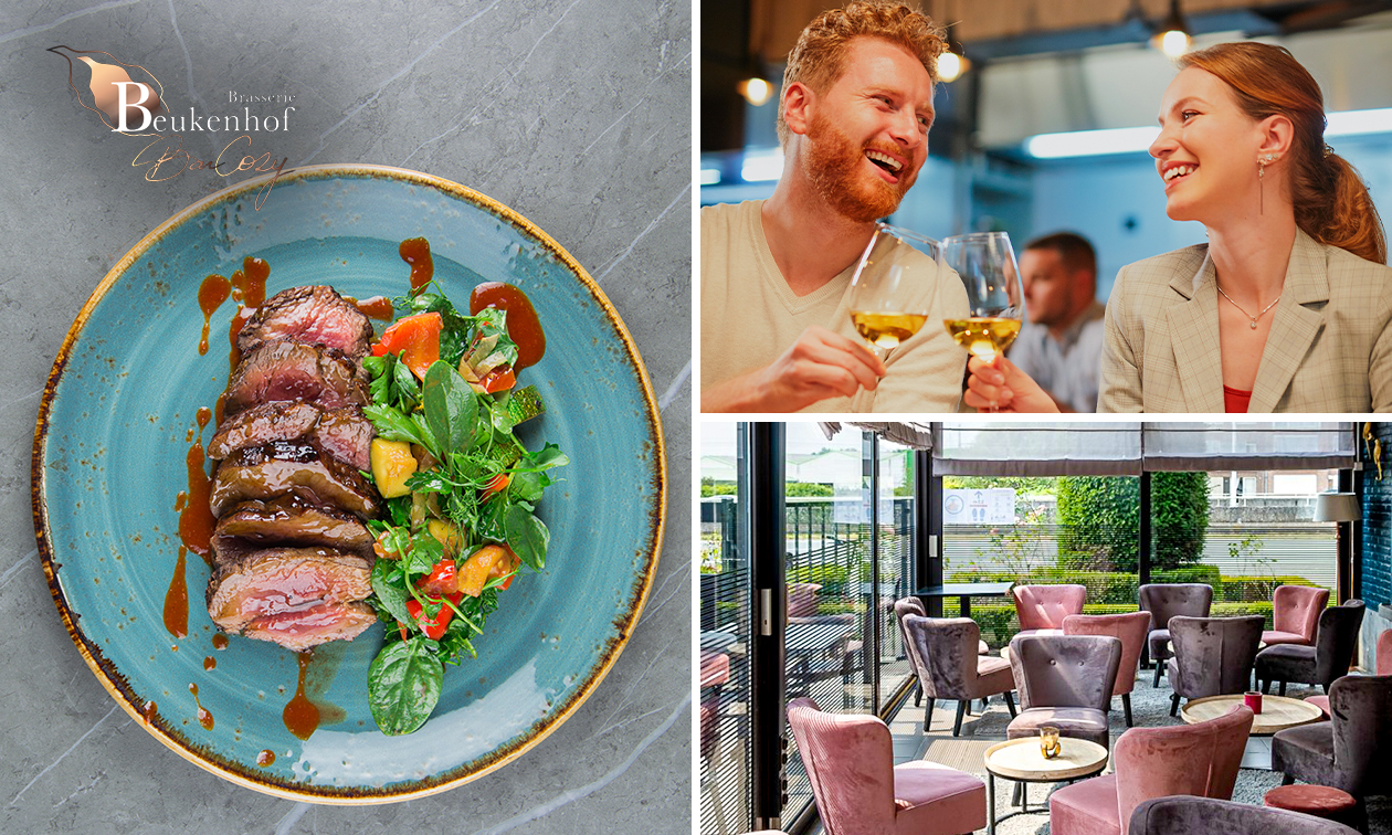 2-gangen keuzelunch of 3-gangen keuzelunch of -diner bij Beukenhof Antwerpen