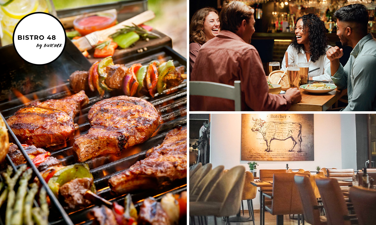 Bistro 48 by Butcher Grill, Luxe BBQ in hartje Hasselt bespaar 33