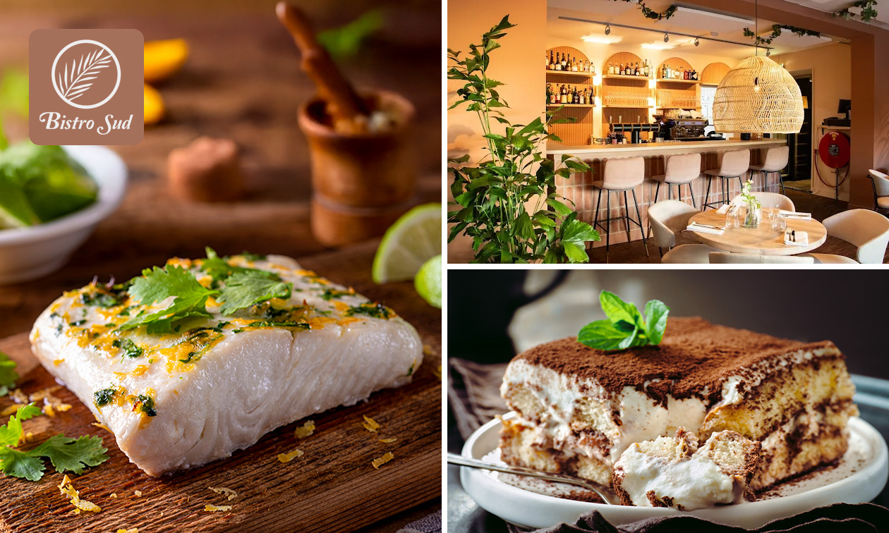 3-gangendiner à la carte bij Bistro Sud