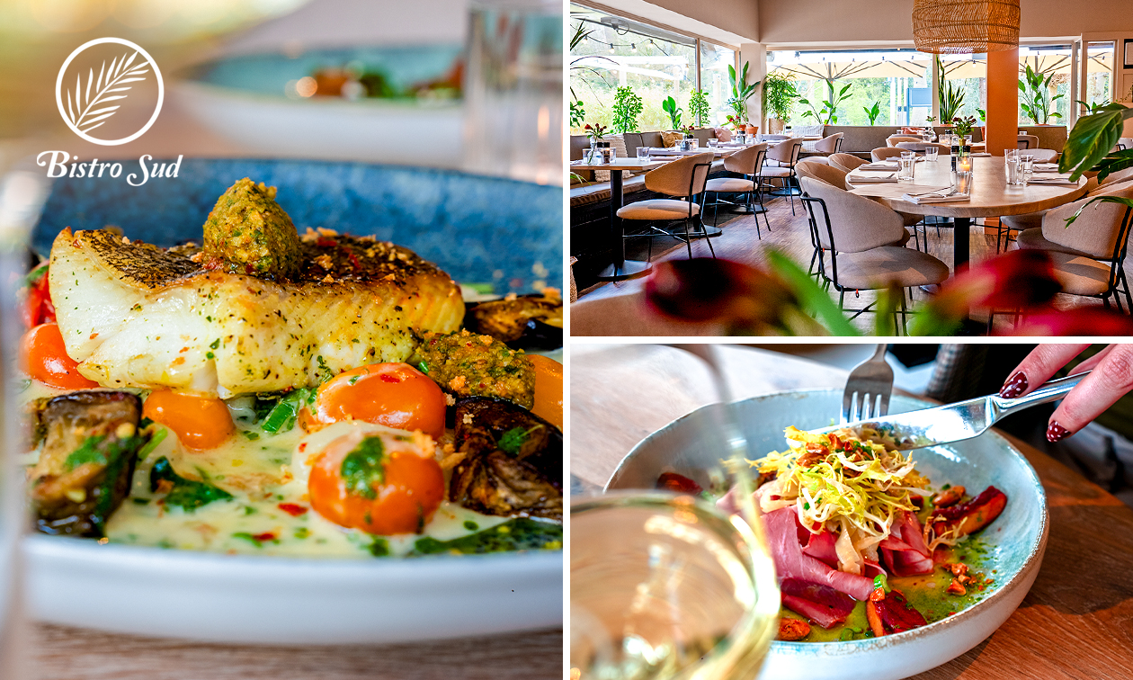 3-gangendiner à la carte bij Bistro Sud in Haarlem