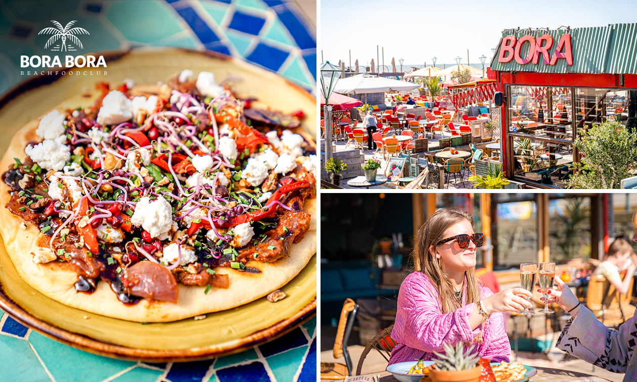 Sunset-pizza naar keuze bij Bora Bora Beachfoodclub