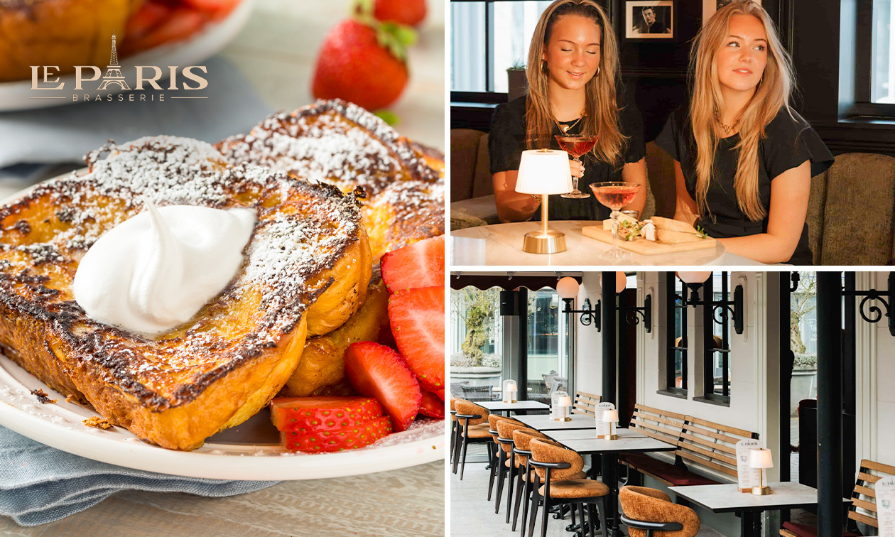 Wentelteefjes bij Brasserie Le Paris