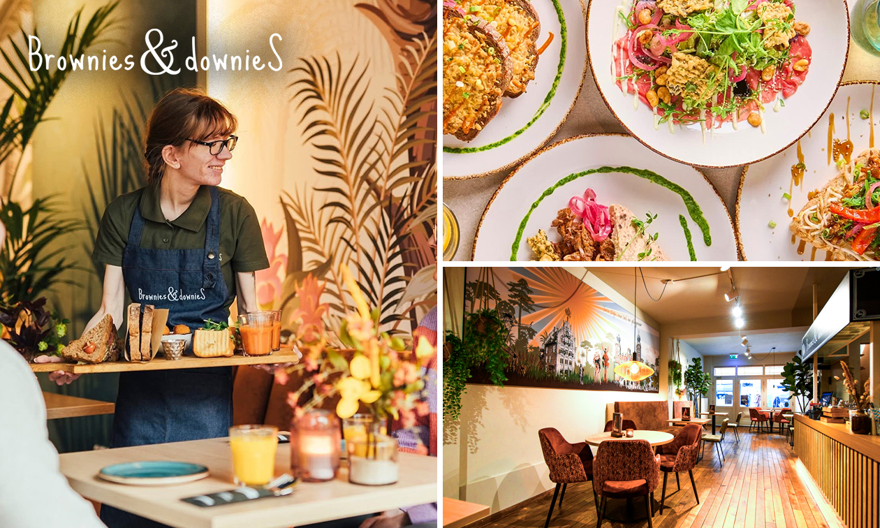 2- of 3-gangenlunch bij Brownies & downieS Venlo