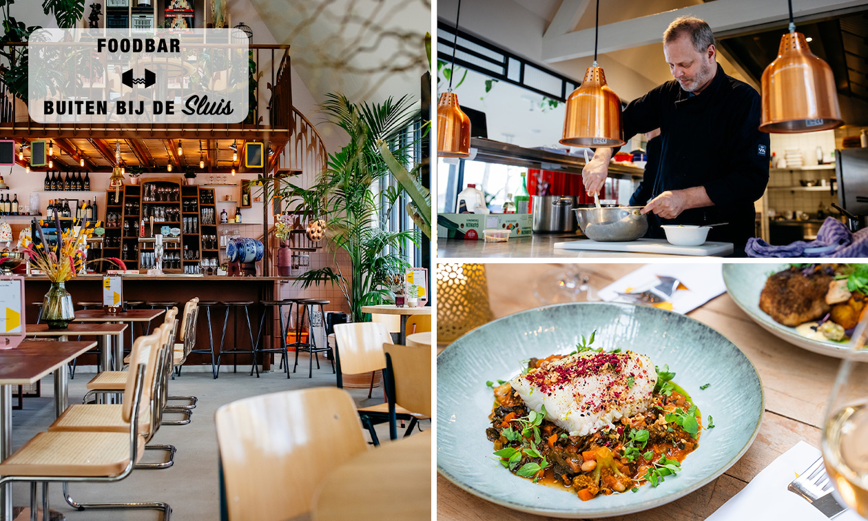 3-gangendiner à la carte bij Buiten bij de Sluis