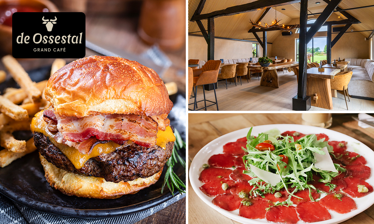 3-gangen keuzediner bij Café De Ossestal