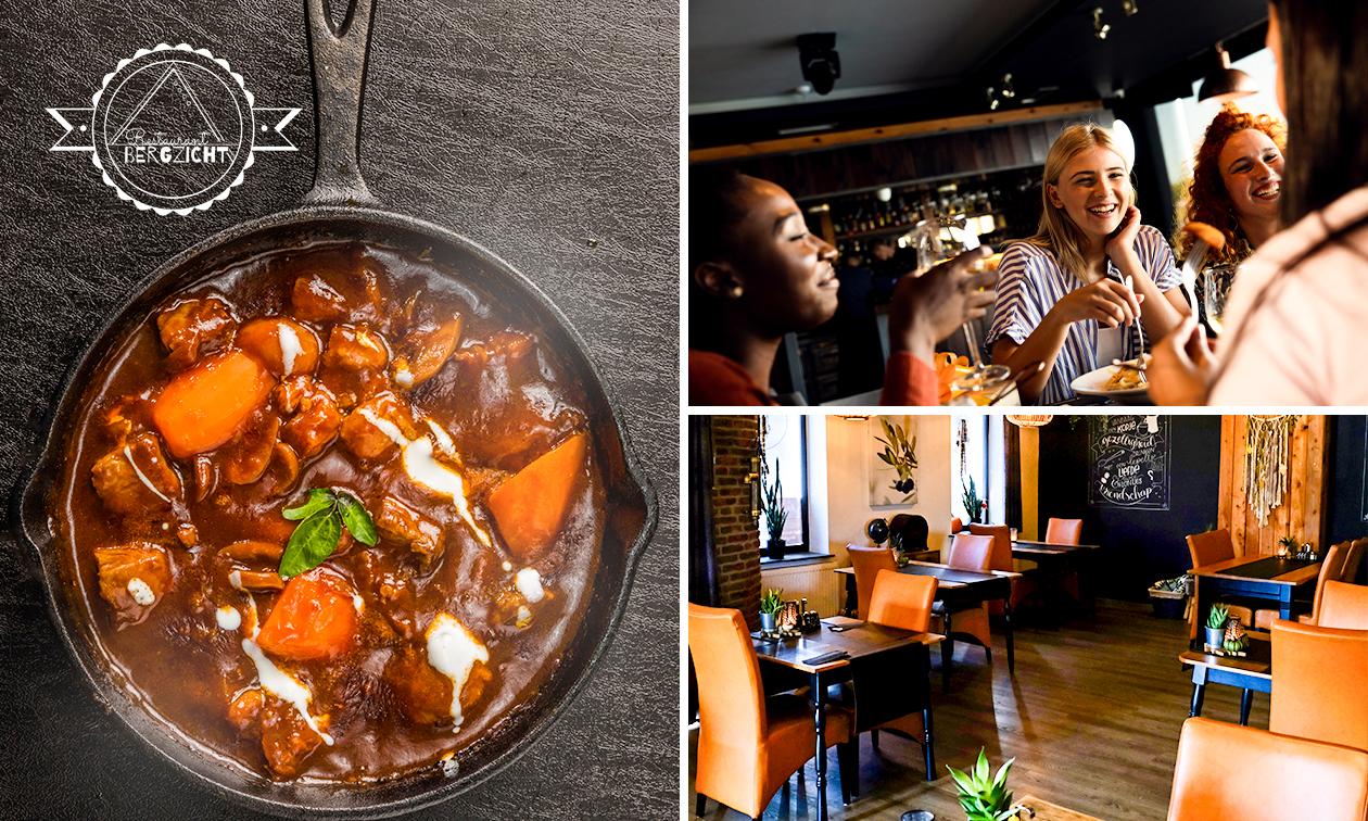 3-gangen keuzediner bij Café Restaurant Bergzicht