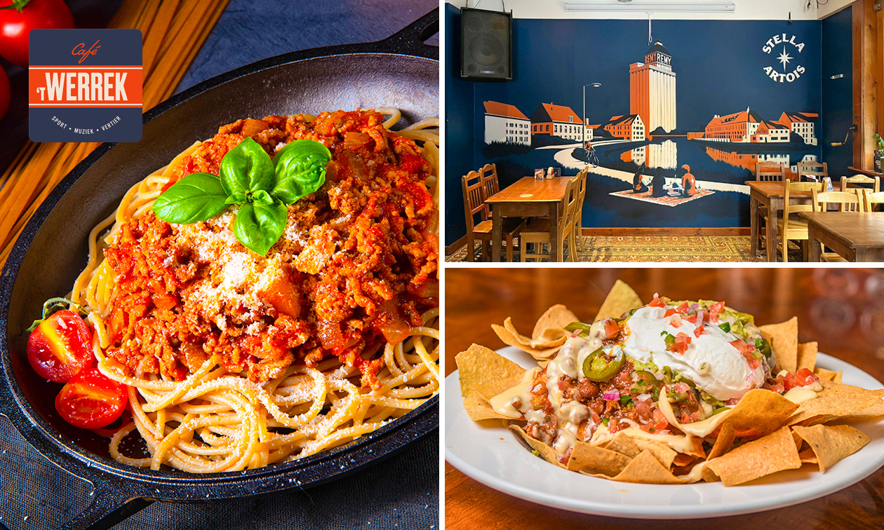 2-gangen keuzelunch of -diner