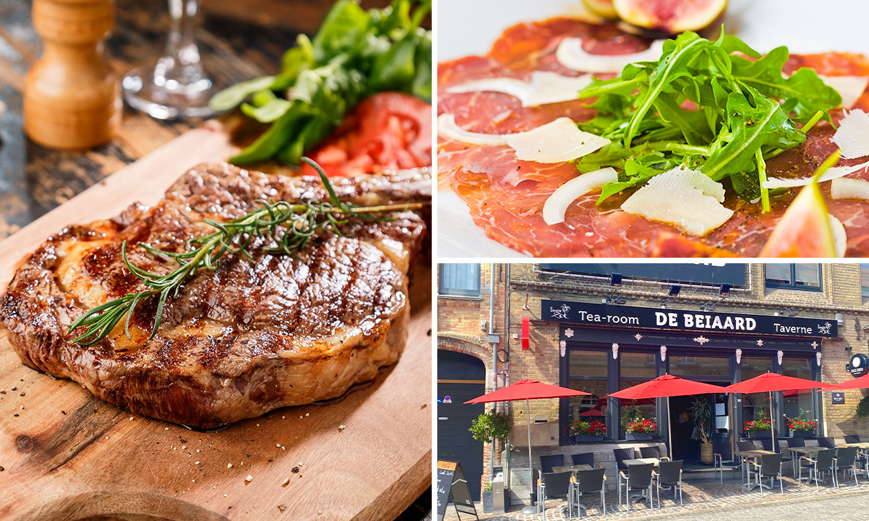 3-gangen keuzelunch of -diner bij De Beiaard Nieuwpoort