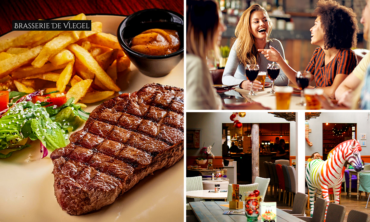 3-gangenlunch of diner à la carte