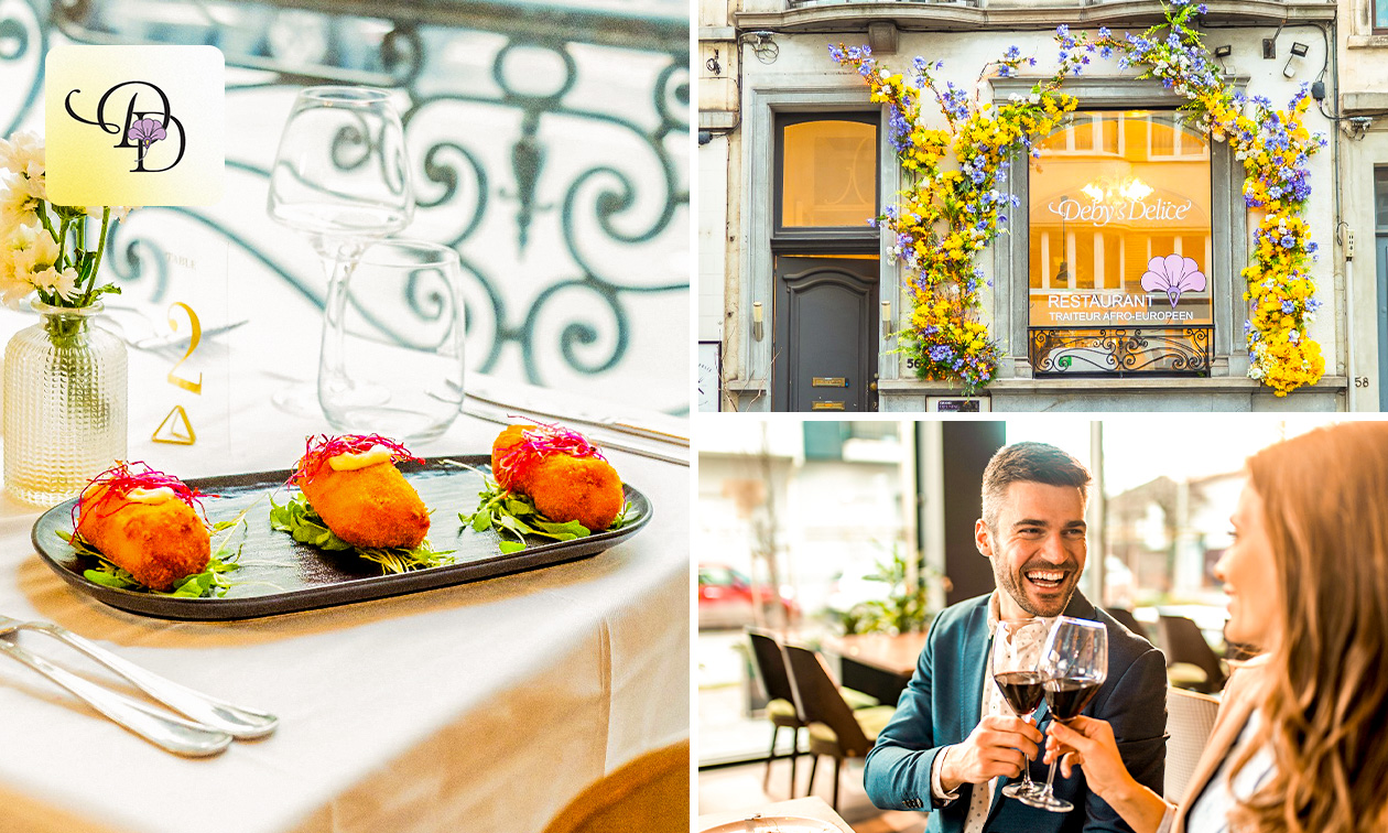 Fusion Délices-lunch of diner om te delen in Brussel