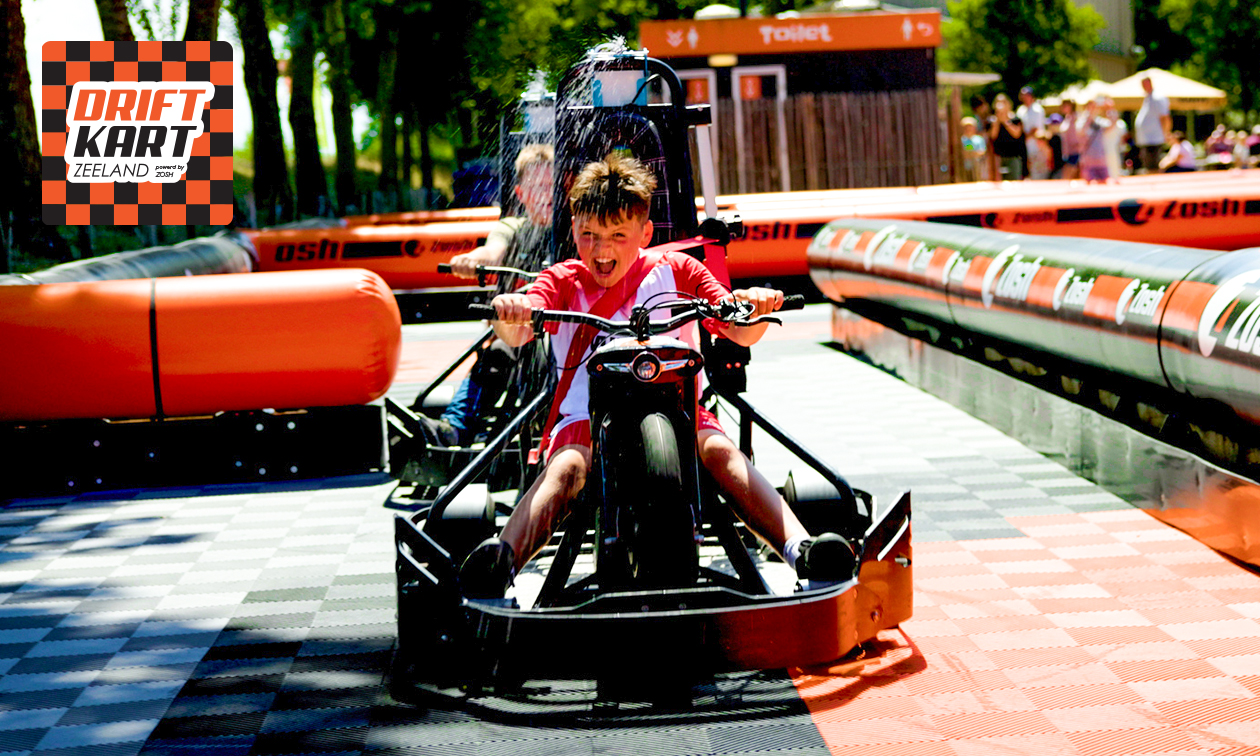 Driftkartbaan Groede podium