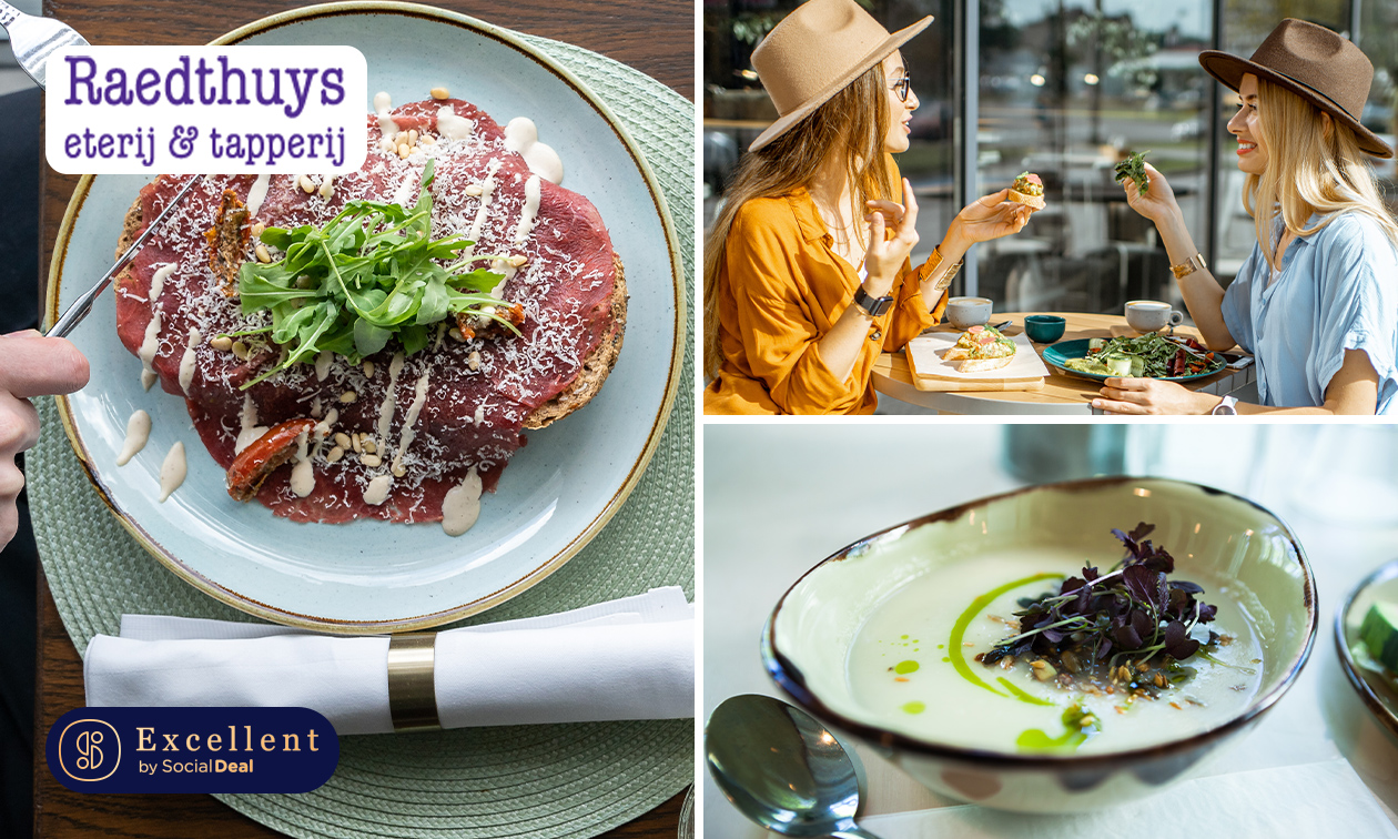 2-gangen keuzelunch bij ’t Raedthuys
