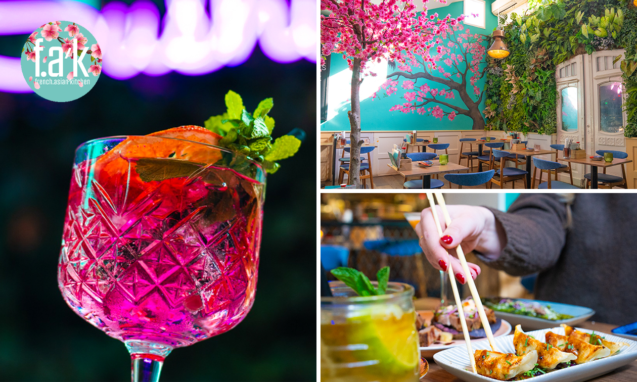 2 cocktails + 2 gerechtjes bij FAK Utrecht