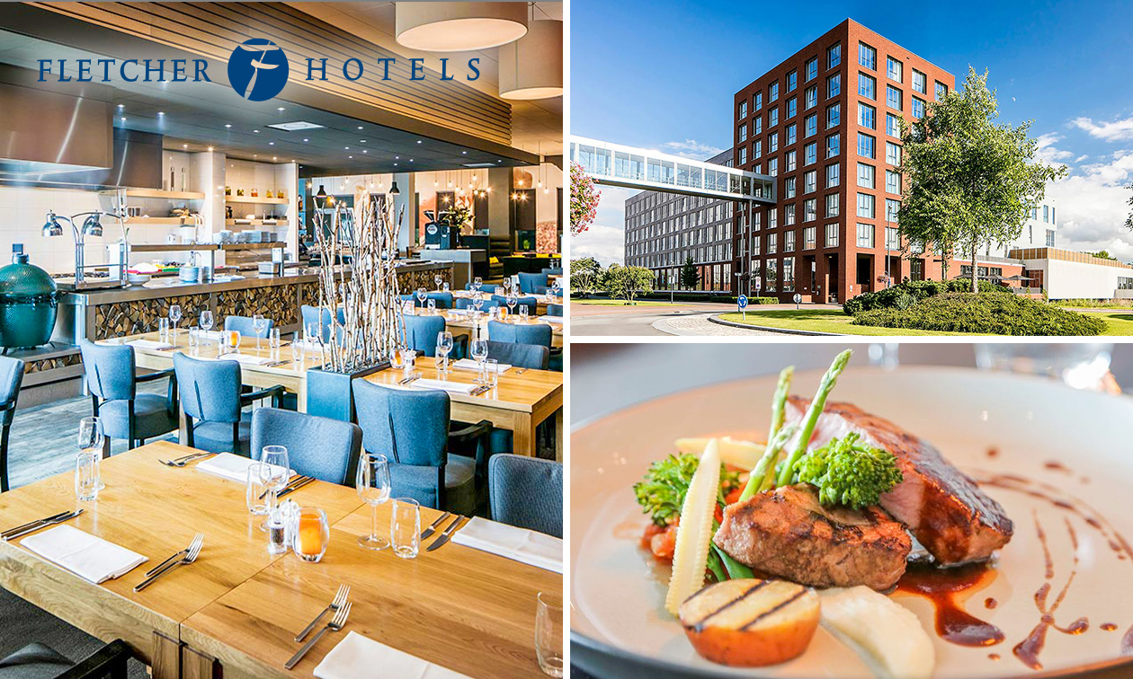 Fletcher Hotels, 3gangen Fletcher's Keuzemenu bij Fletcher Hotels