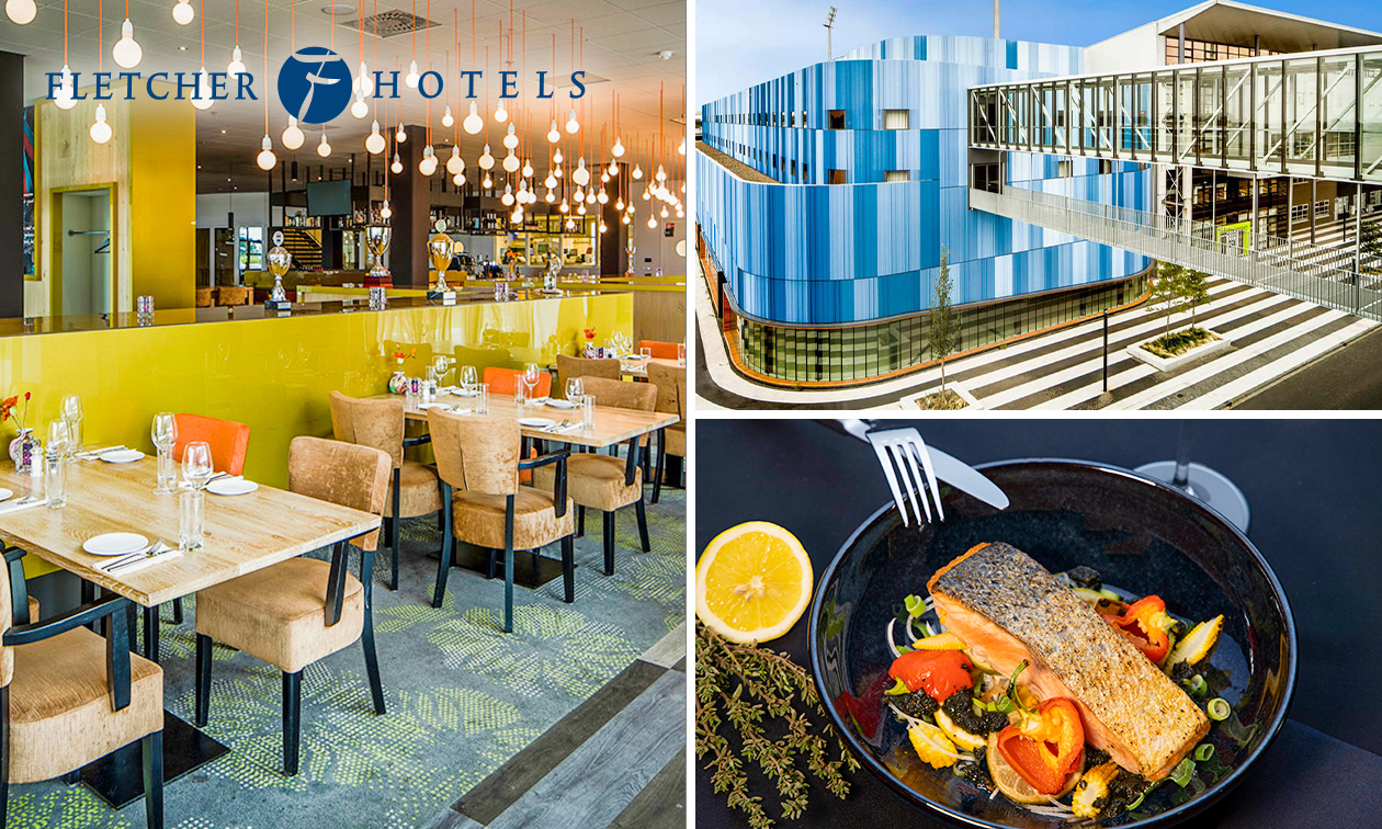 3-gangen Fletcher's Keuzemenu bij Fletcher Hotels