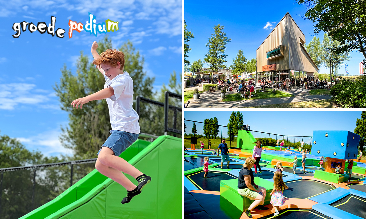 Trampolinepark Groede Podium