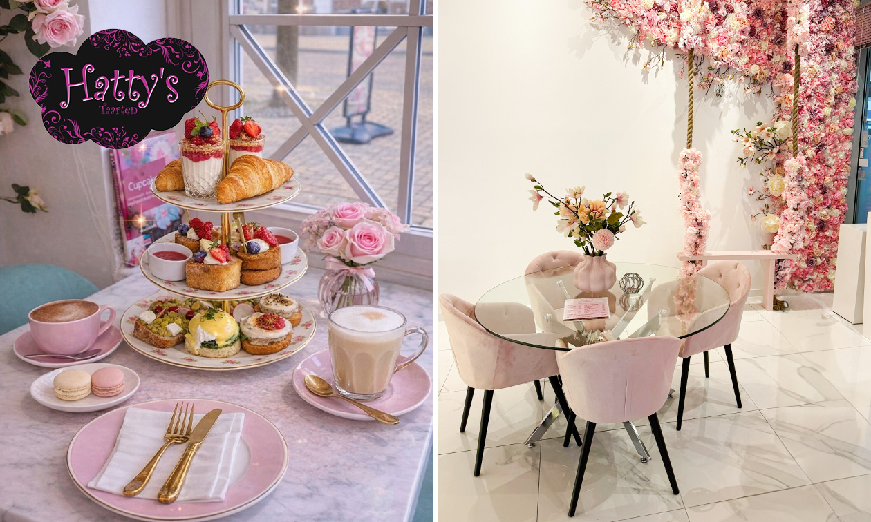 Brunch bij Hatty’s Le Pink Petit Patisserie