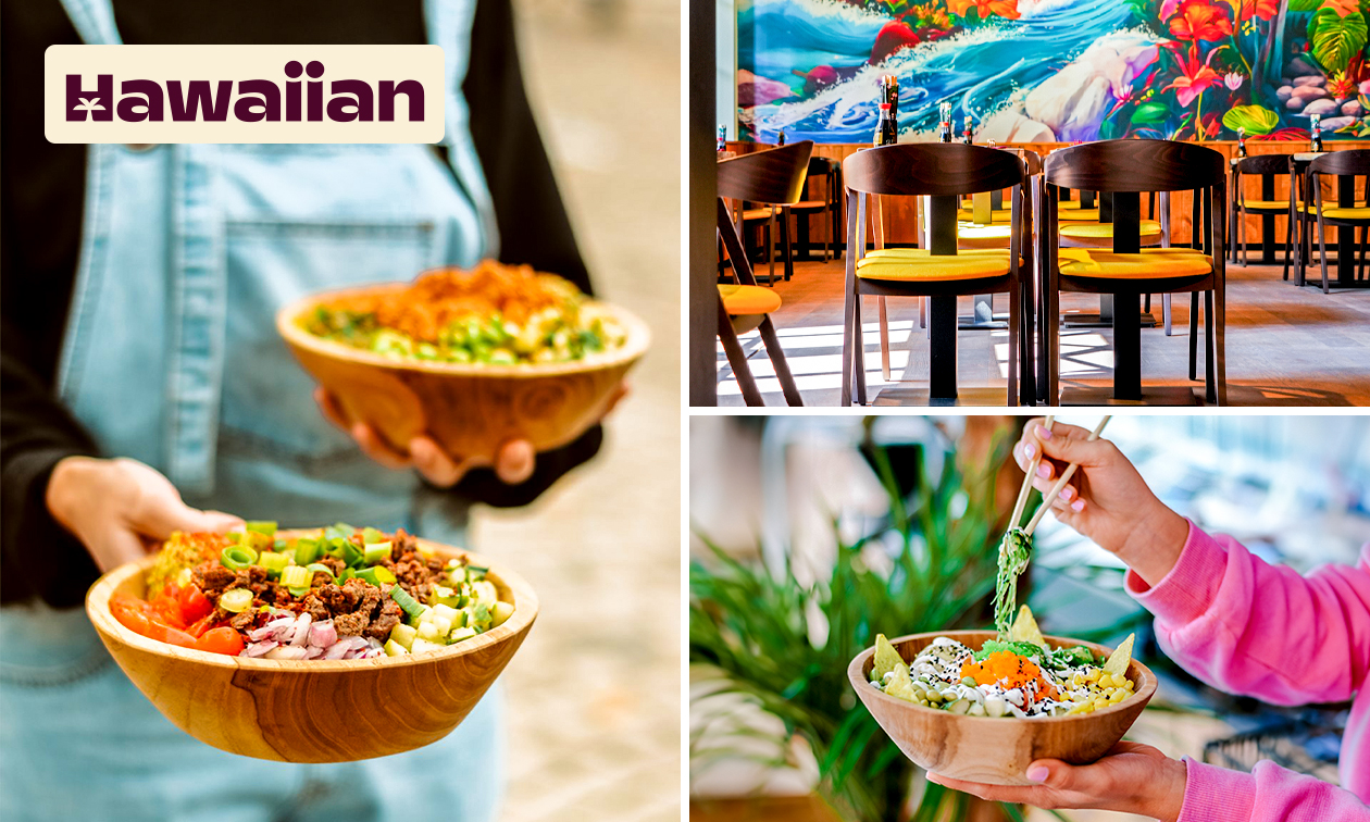 2 medium 'House Favorite' pokébowls naar keuze bij Hawaiian Poké Bowl