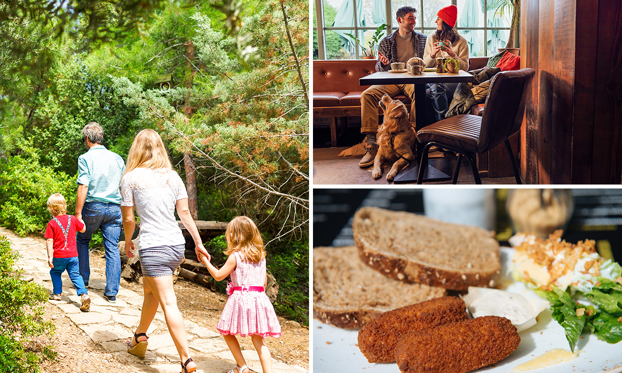 2-gangen keuzelunch en/of wandelarrangement bij Hotel Café Restaurant Prinsen