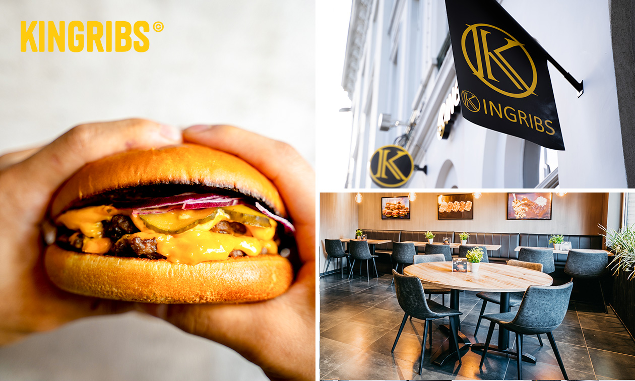 2- of 3-gangendiner + bijgerecht bij Kingribs Hasselt