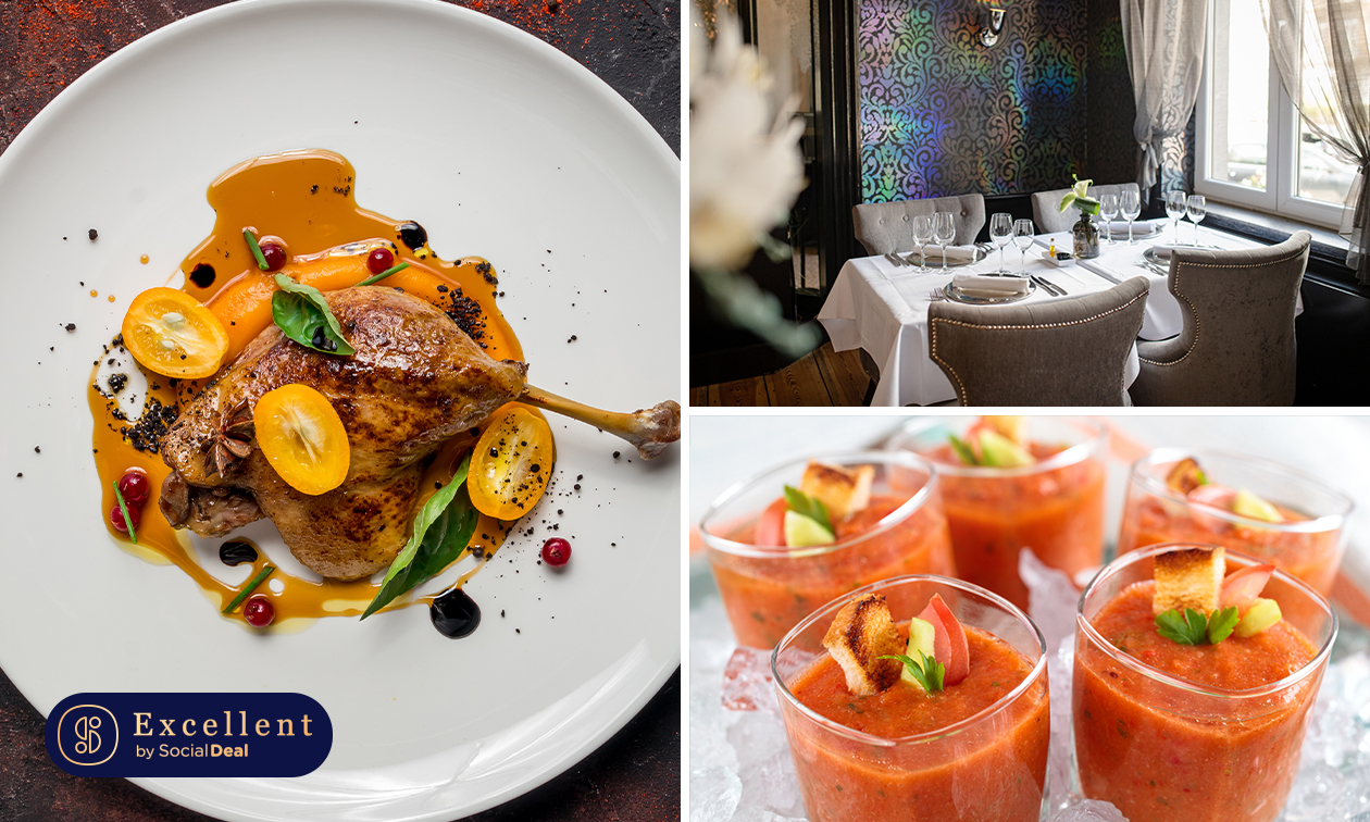 La Cour de la Reine, Menu en services au coeur de Spa épargnez