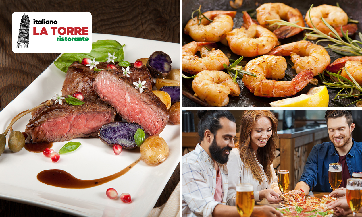 3-gangendiner à la carte bij La Torre in hartje Antwerpen