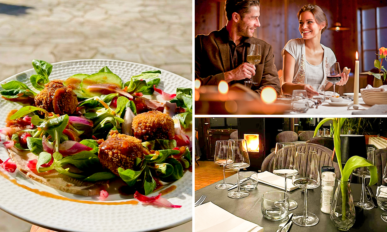 3-gangendiner of -lunch bij Le Chalet