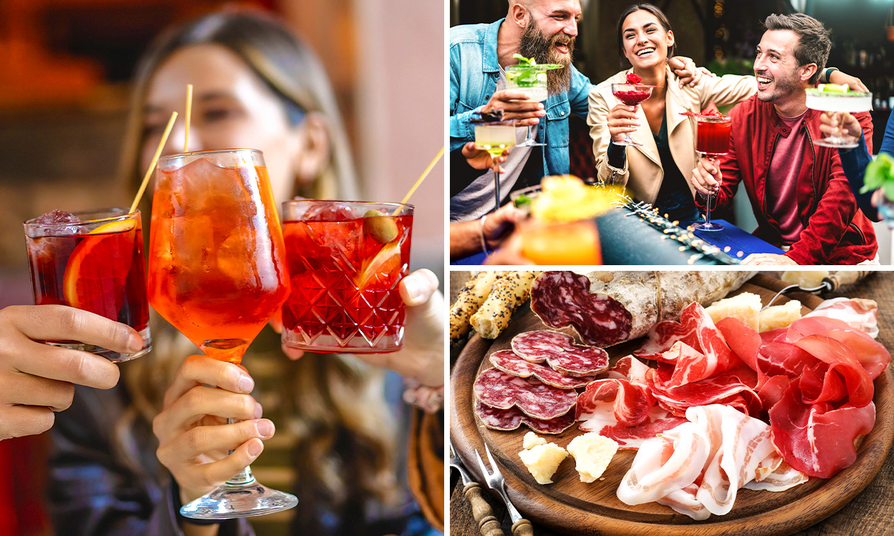 Planche à partager à 2 + 2 cocktails au choix à Mouscron