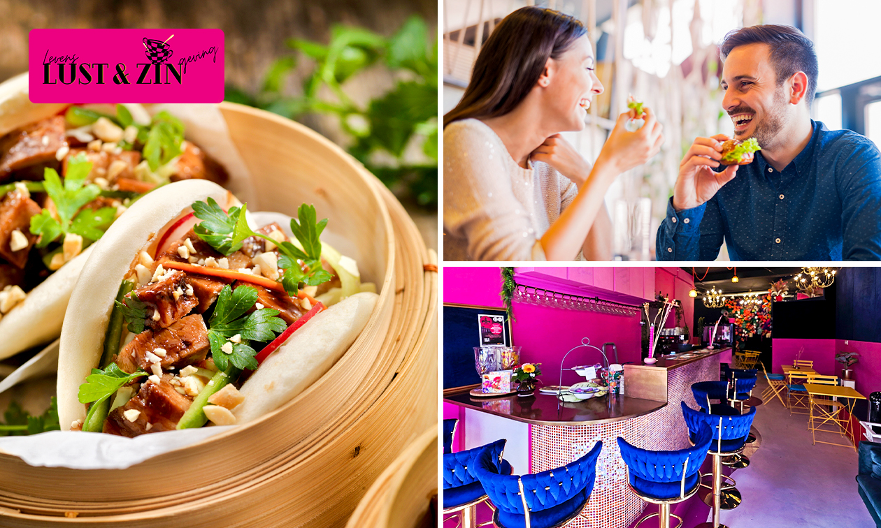 2- of 3-gangen keuzelunch bij Lust & Zin