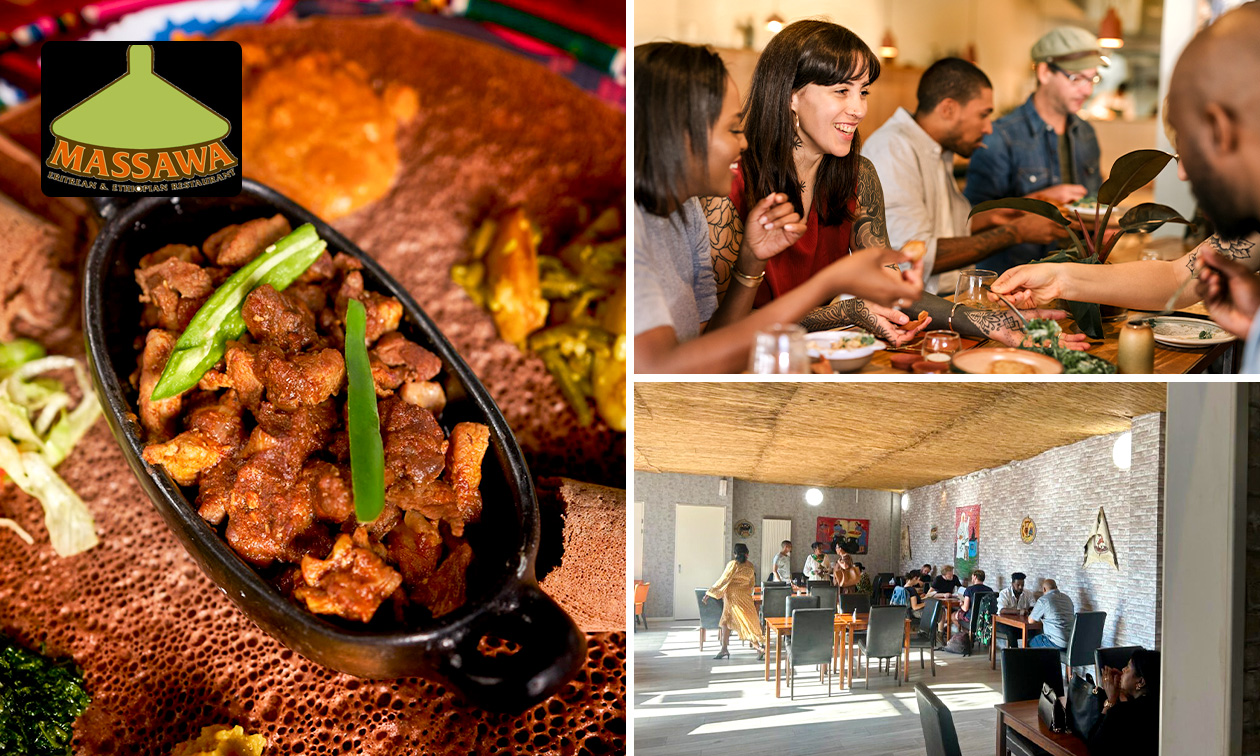 Afrikaans 3-gangen keuzediner in het centrum van Ede