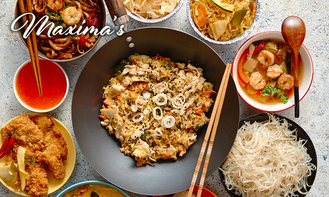 Indische rijsttafel of 3-gangendiner bij Maxima's