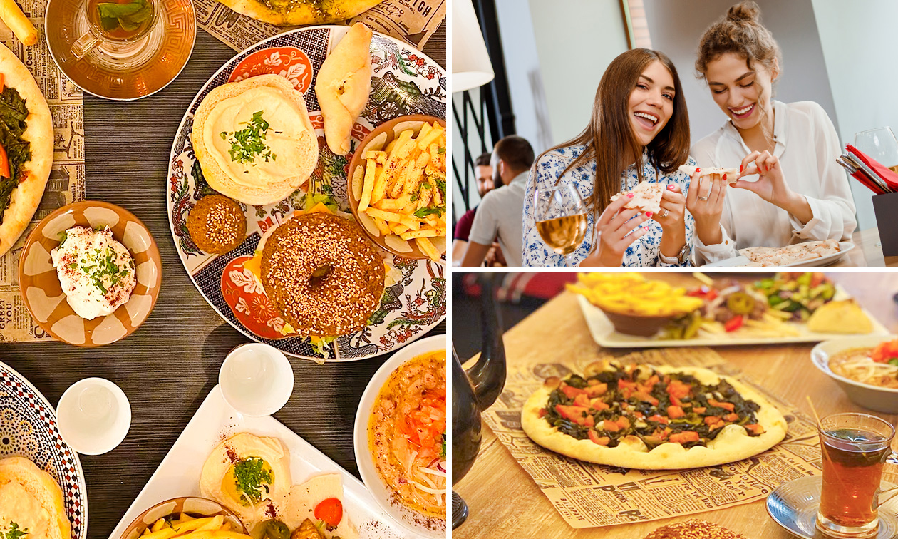 Menu libanais en 2 ou 3 services à la carte en plein cœur de Lille