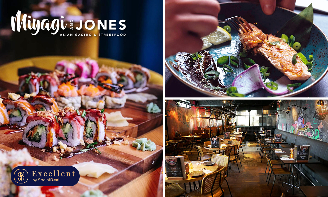 3-gangendiner à la carte + koffie/thee en lekkernij bij Miyagi and Jones Utrecht