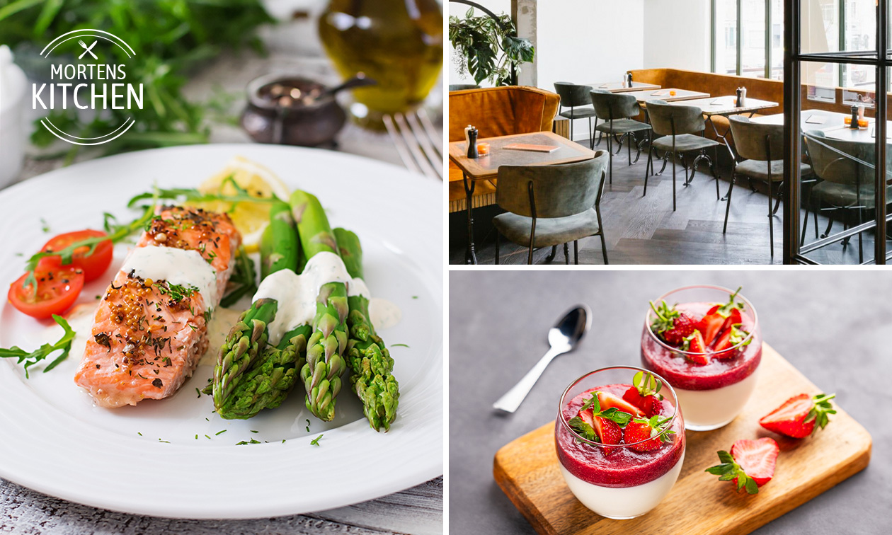 3-course dinner at Morton’s Kitchen