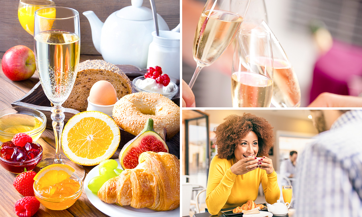 Luxe ontbijt + glas cava op het Kolonel Dusartplein in Hasselt