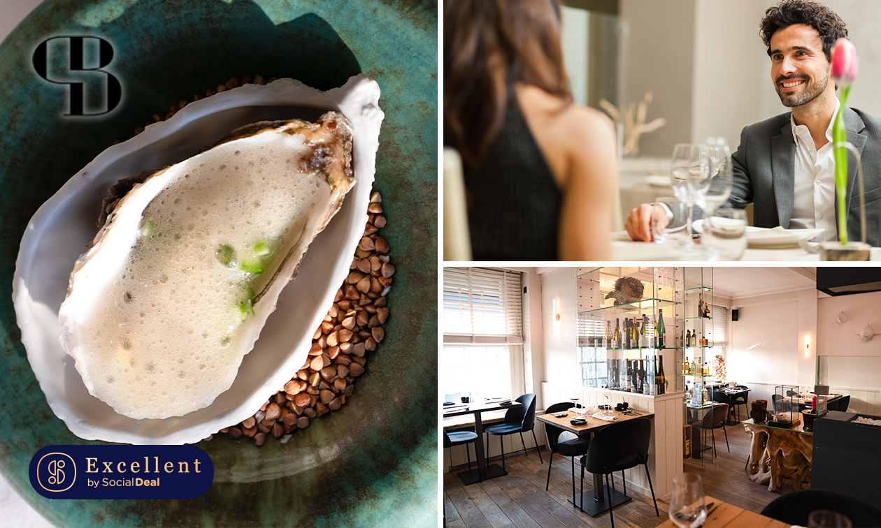 3-, 4-, 5- of 6-gangendiner of -lunch + amuses bij Porto Belfino