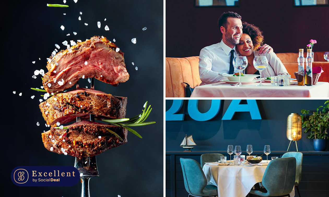 4-gangendiner + amuse + broodplank bij Restaurant Aqua