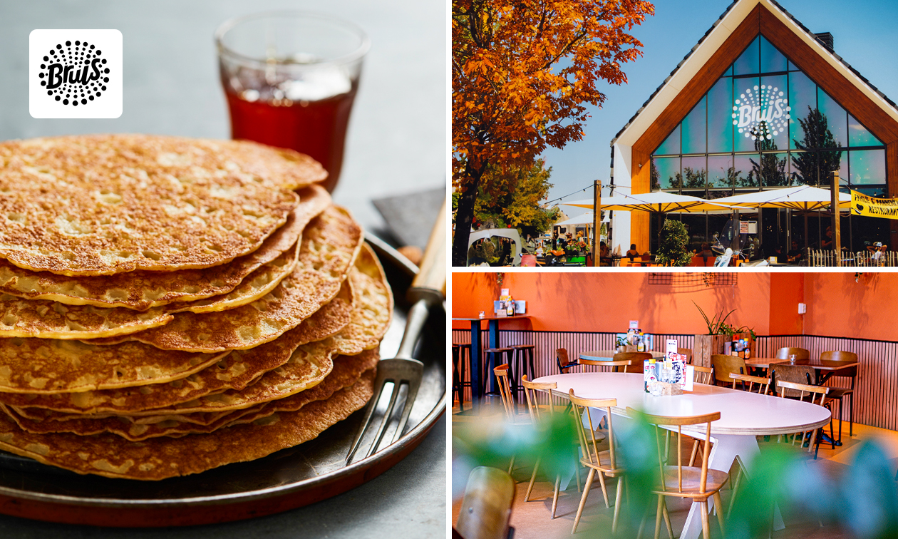 All-You-Can-Eat pannenkoeken (1,5 uur) bij Restaurant Bruis Blaricum