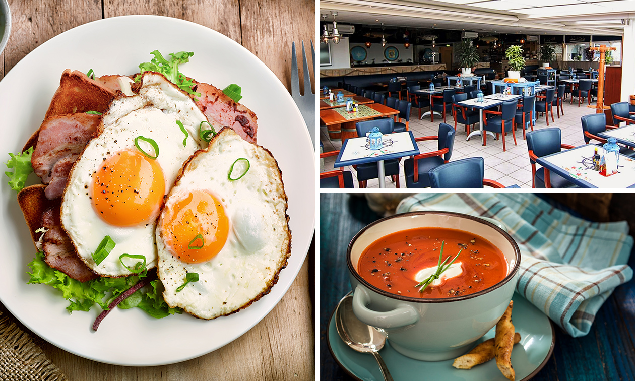 2-gangen keuzelunch bij Restaurant de Botter