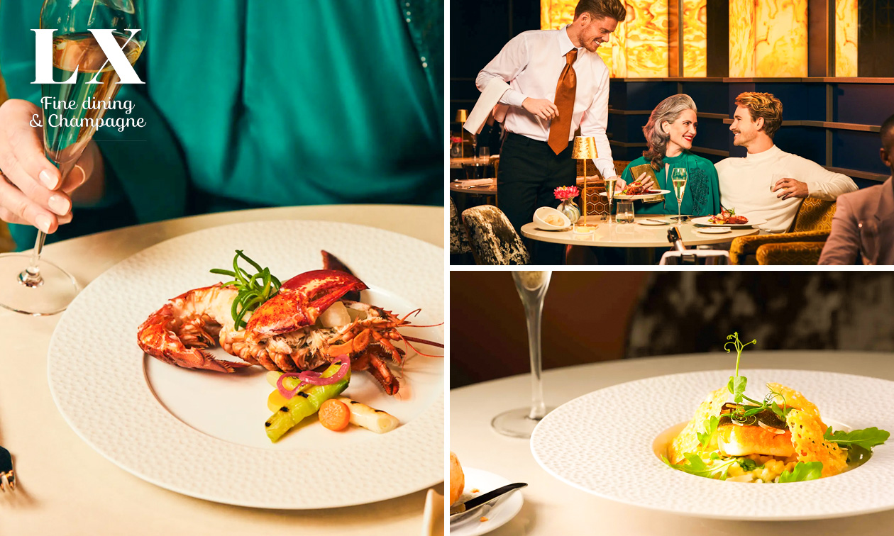 3-gangen keuzediner in Holland Casino