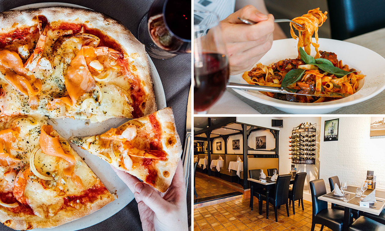 Italiaans 3-gangen keuzediner bij Restaurant Pizzeria Méditerranée