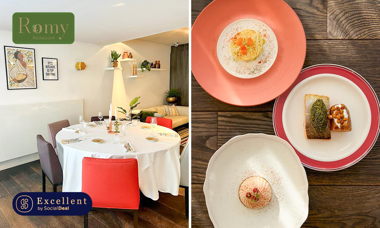 3- of 4-gangenlunch of -diner à la carte