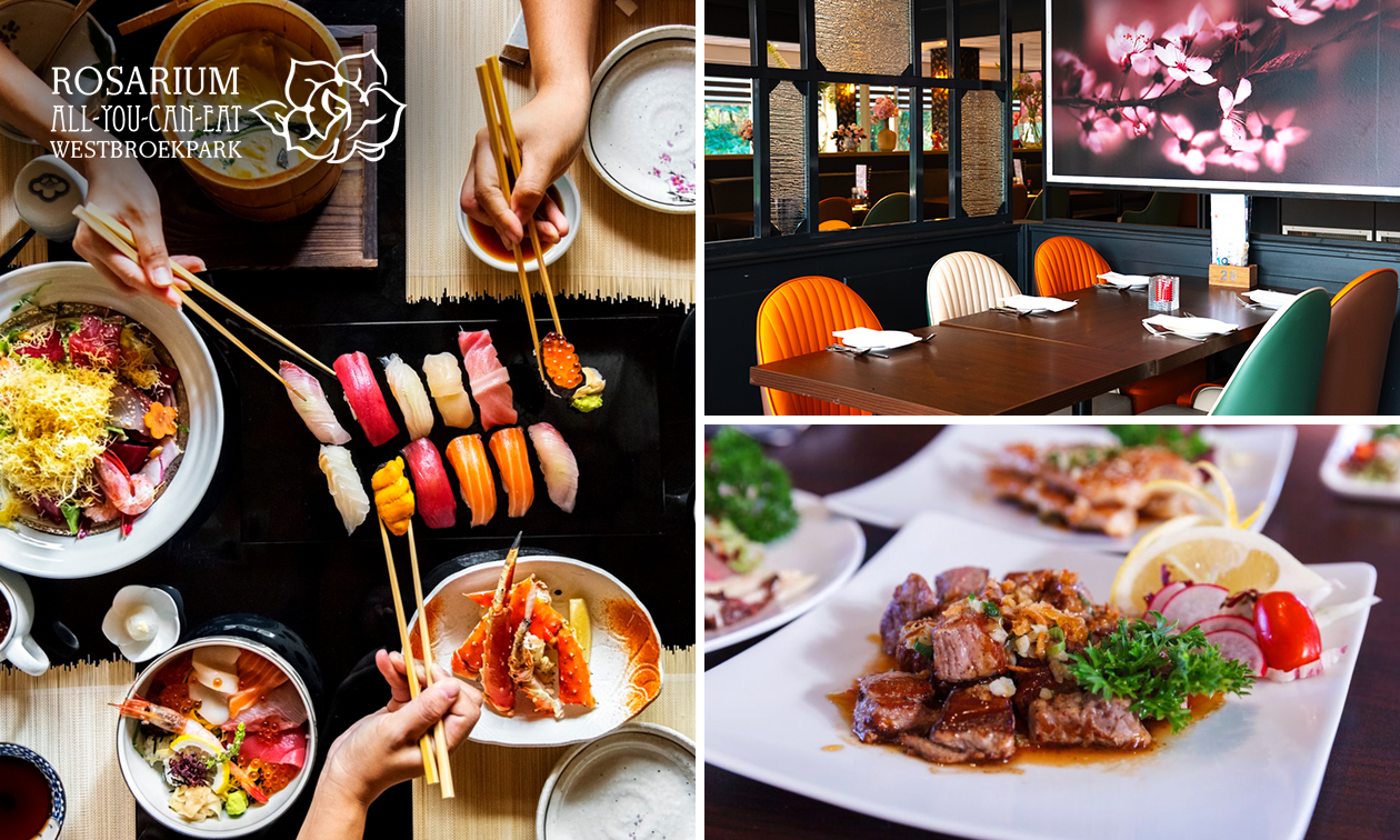 All-You-Can-Eat (3 uur) bij Rosarium Westbroekpark