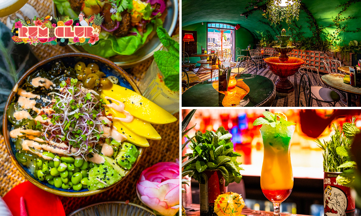 Lunch + cocktail bij Rum Club