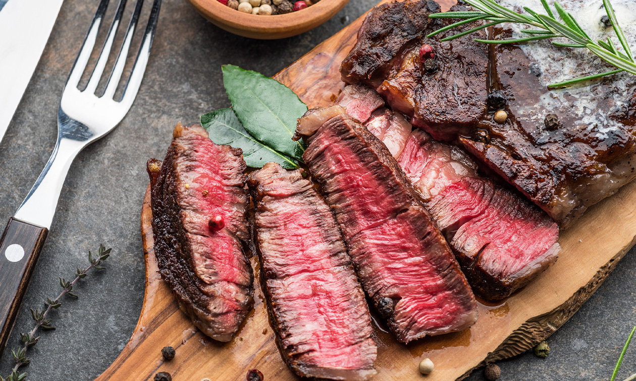2-gangen keuzediner met rundsvlees of kip in Brussel