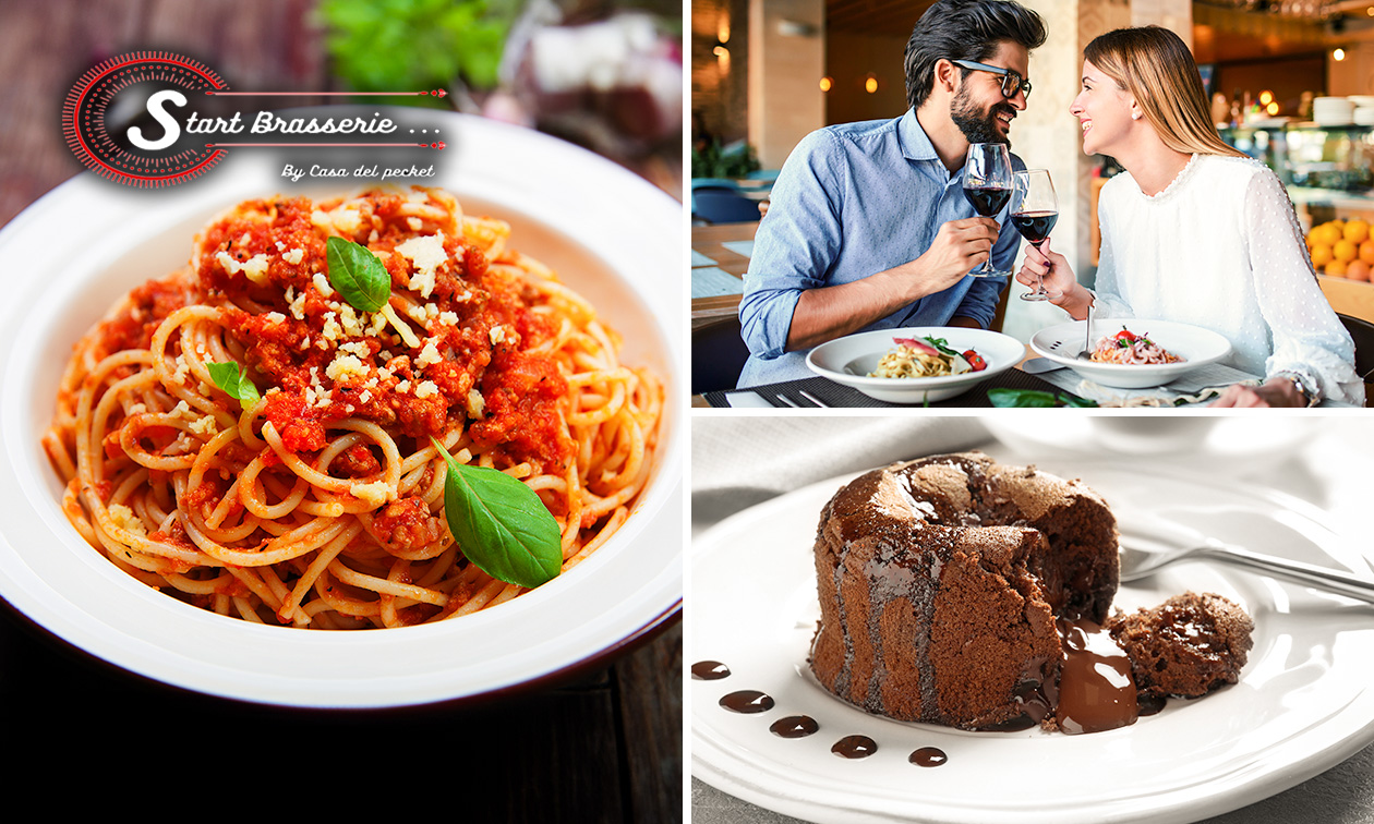 Menu en 3 services au choix à proximité de Liège